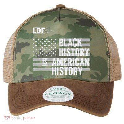 Black History Is American History Ldf Legacy Tie Dye Trucker Hat