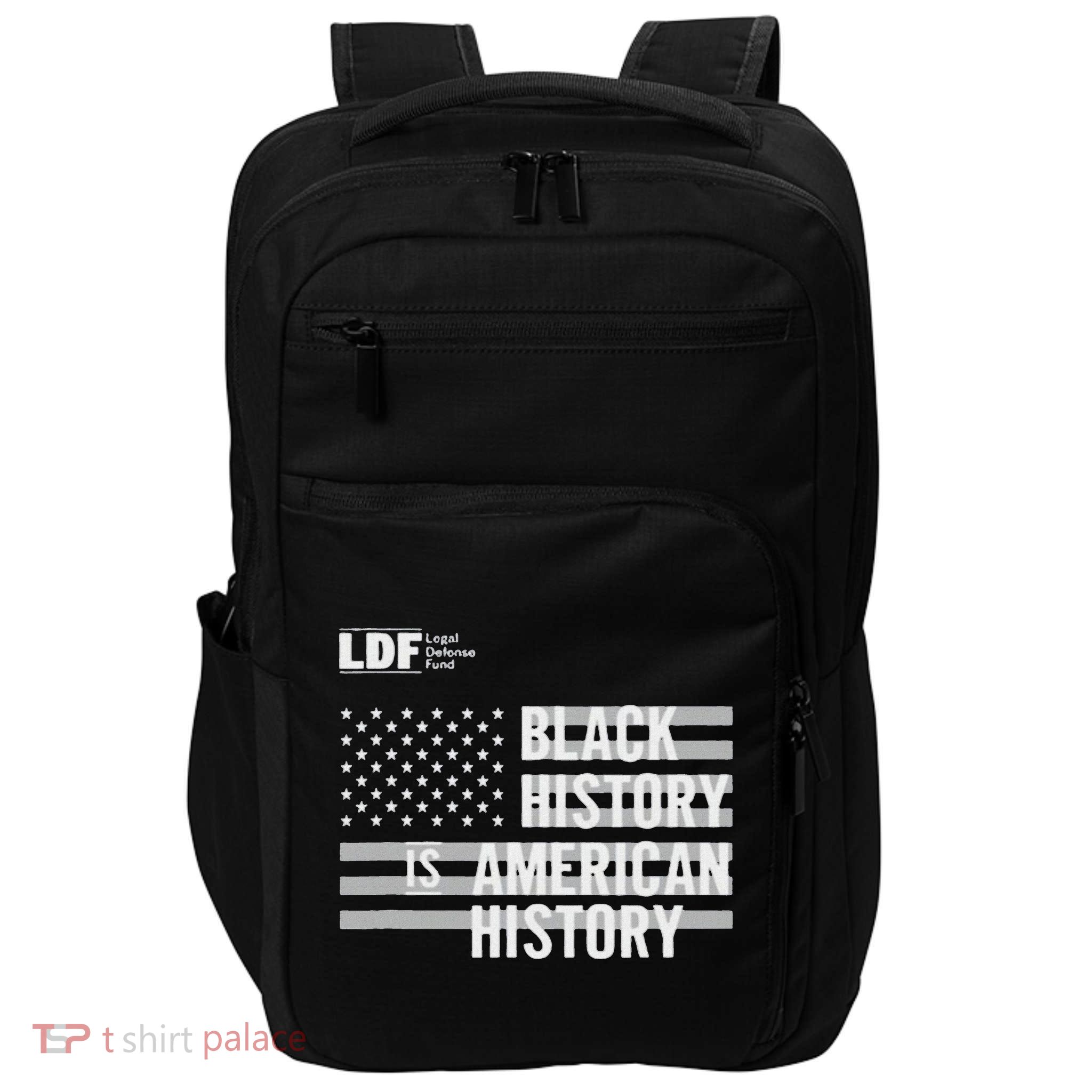 Black History Is American History Ldf Impact Tech Backpack
