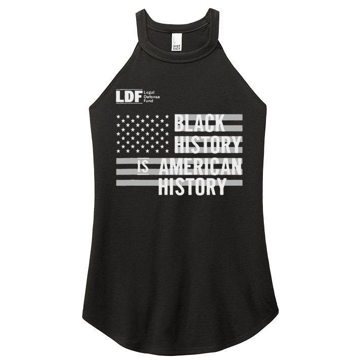 Black History Is American History Ldf Women's Perfect Tri Rocker Tank