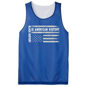 Black History Is American History Black History Month Gift Mesh Reversible Basketball Jersey Tank