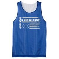 Black History Is American History Black History Month Gift Mesh Reversible Basketball Jersey Tank