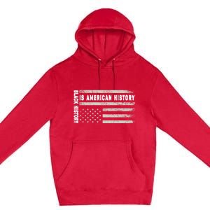 Black History Is American History Black History Month Gift Premium Pullover Hoodie