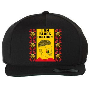 Black History Inspiring African American Leaders Culture Gift Wool Snapback Cap