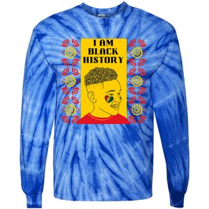 Black History Inspiring African American Leaders Culture Gift Tie-Dye Long Sleeve Shirt