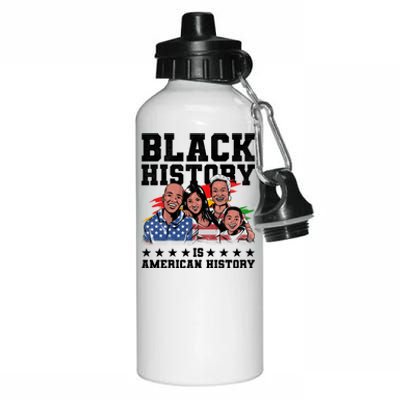 Black History Is American History Juneteenth Gift Aluminum Water Bottle 