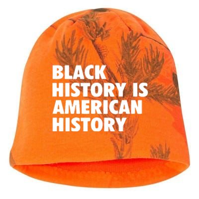 Black History Is American History Melanin History Month Kati - Camo Knit Beanie