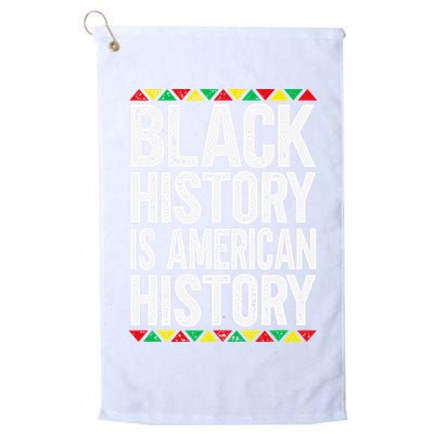 Black History Is American History Golf Towel