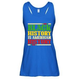 Black History Is American History Proud Black History Month Gift Ladies Essential Flowy Tank