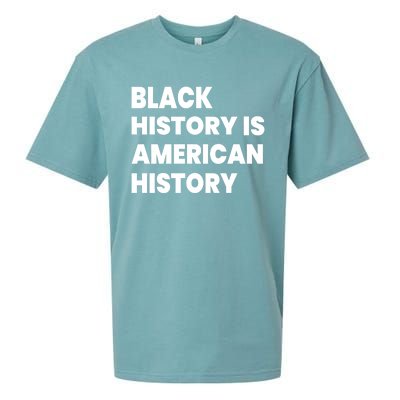 Black History Is American History Gift Sueded Cloud Jersey T-Shirt