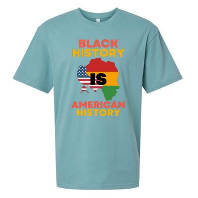 Black History Is American History Sueded Cloud Jersey T-Shirt