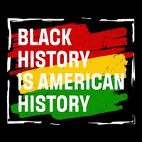Black History Is American History Gift Month Pride African Impact Tech Backpack