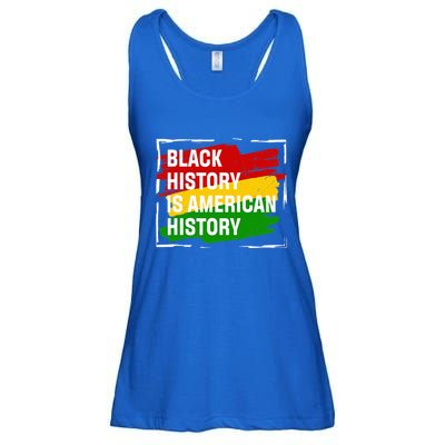 Black History Is American History Gift Month Pride African Ladies Essential Flowy Tank