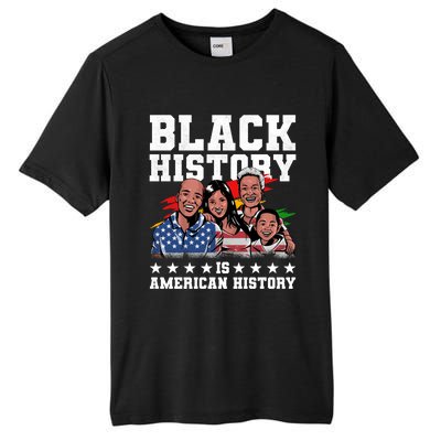 Black History Is American History Juneteenth Gift Tall Fusion ChromaSoft Performance T-Shirt