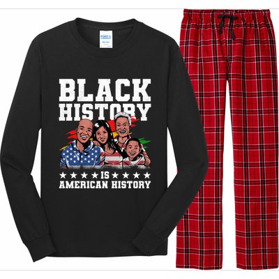 Black History Is American History Juneteenth Gift Long Sleeve Pajama Set