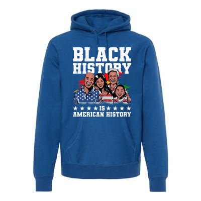 Black History Is American History Juneteenth Gift Premium Hoodie