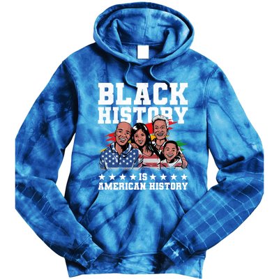 Black History Is American History Juneteenth Gift Tie Dye Hoodie