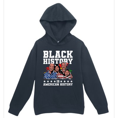 Black History Is American History Juneteenth Gift Urban Pullover Hoodie