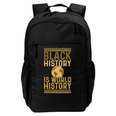 Black History is World History Black History Month Backpack