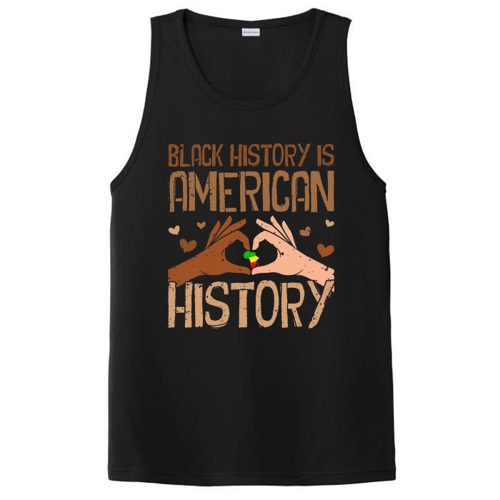 Black History Is American History African PrideJuneteenth PosiCharge Competitor Tank