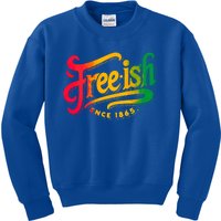 Black History Junenth Freedom Ecipation Freeish Great Gift Kids Sweatshirt