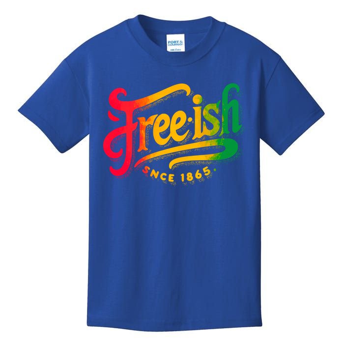 Black History Junenth Freedom Ecipation Freeish Great Gift Kids T-Shirt