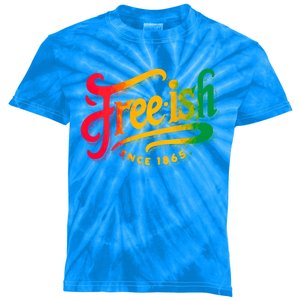 Black History Junenth Freedom Ecipation Freeish Great Gift Kids Tie-Dye T-Shirt