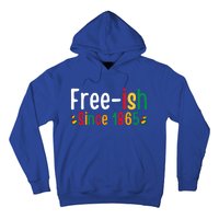 Black History Junenth Freedom Ecipation Freeish 1865 Cute Gift Hoodie