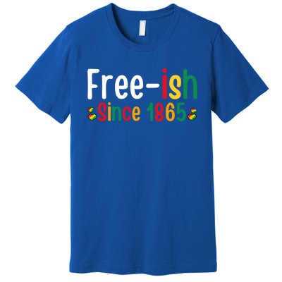 Black History Junenth Freedom Ecipation Freeish 1865 Cute Gift Premium T-Shirt