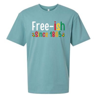 Black History Junenth Freedom Ecipation Freeish 1865 Cute Gift Sueded Cloud Jersey T-Shirt