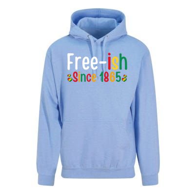 Black History Junenth Freedom Ecipation Freeish 1865 Cute Gift Unisex Surf Hoodie