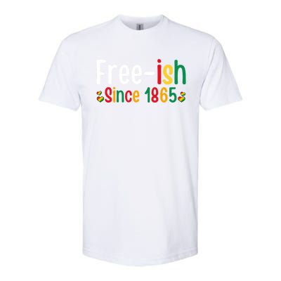 Black History Junenth Freedom Ecipation Freeish 1865 Cute Gift Softstyle CVC T-Shirt