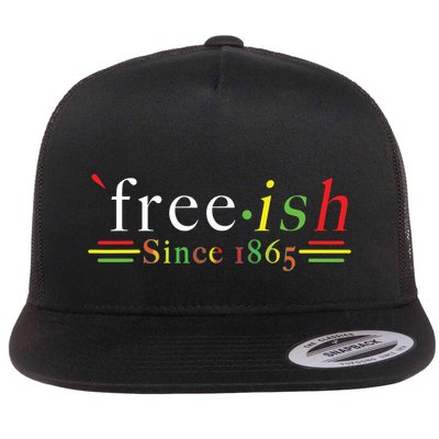 Black History Juneteenth Freedom Emancipation Freeish Flatbill Hat