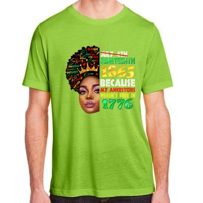 Black History Juneteenth 1865 African American Melanin Gift Adult ChromaSoft Performance T-Shirt