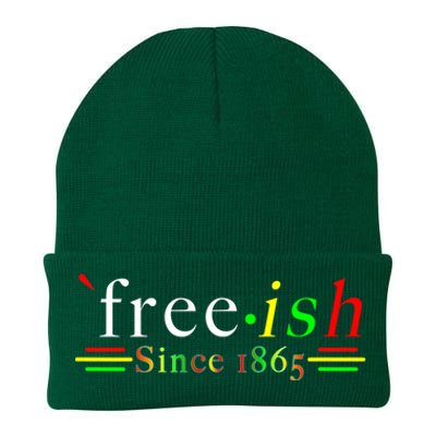 Black History Juneteenth Freedom Emancipation Free.Ish Knit Cap Winter Beanie