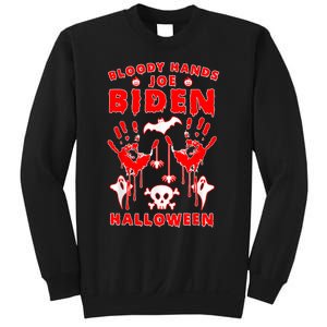 Bloody Hands Joe Biden Halloween Sweatshirt