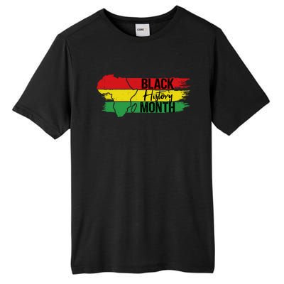 Black History Juneteenth Melanin Popping I Am Black History Cool Gift Tall Fusion ChromaSoft Performance T-Shirt