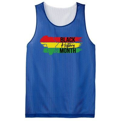 Black History Juneteenth Melanin Popping I Am Black History Cool Gift Mesh Reversible Basketball Jersey Tank