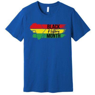 Black History Juneteenth Melanin Popping I Am Black History Cool Gift Premium T-Shirt