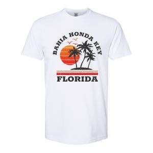 Bahia Honda Key Florida Retro Souvenir Gift Softstyle CVC T-Shirt