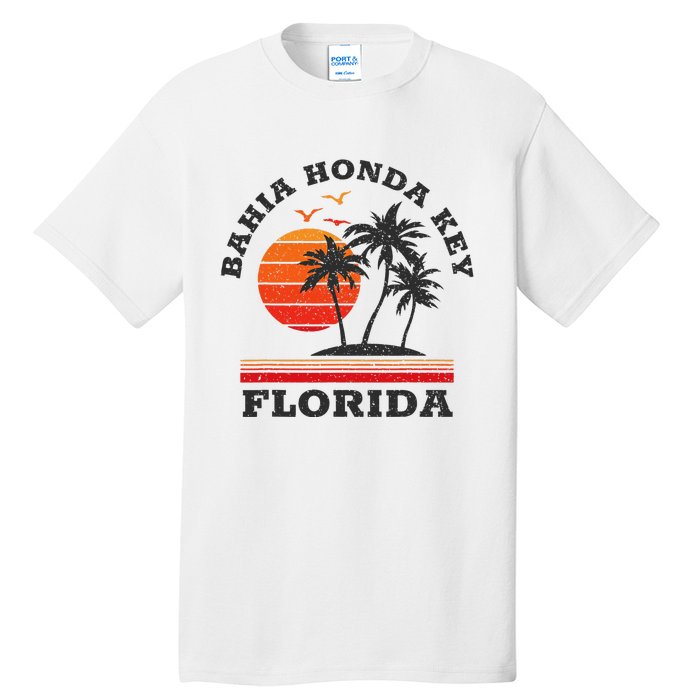 Bahia Honda Key Florida Retro Souvenir Gift Tall T-Shirt