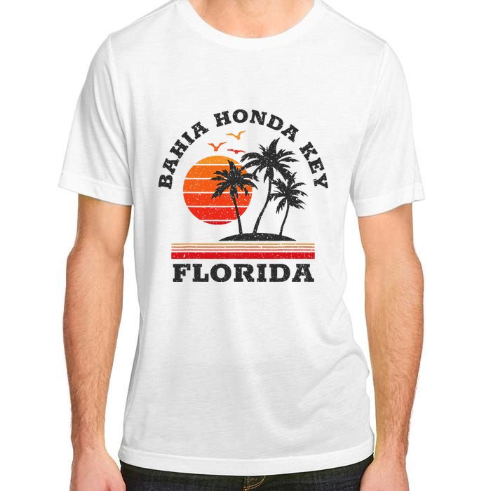 Bahia Honda Key Florida Retro Souvenir Gift Adult ChromaSoft Performance T-Shirt