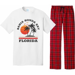 Bahia Honda Key Florida Retro Souvenir Gift Pajama Set