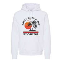 Bahia Honda Key Florida Retro Souvenir Gift Premium Hoodie