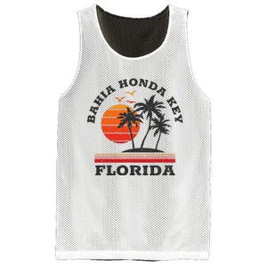 Bahia Honda Key Florida Retro Souvenir Gift Mesh Reversible Basketball Jersey Tank