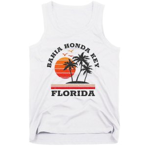 Bahia Honda Key Florida Retro Souvenir Gift Tank Top