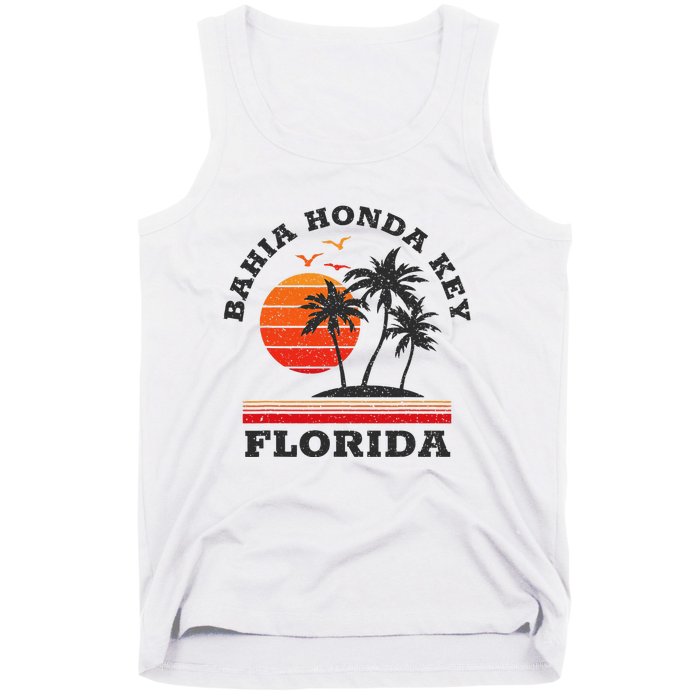 Bahia Honda Key Florida Retro Souvenir Gift Tank Top