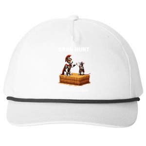 Barn Hunt Lover Cute Warrior Rat And Russell Terrier Dog Gift Snapback Five-Panel Rope Hat