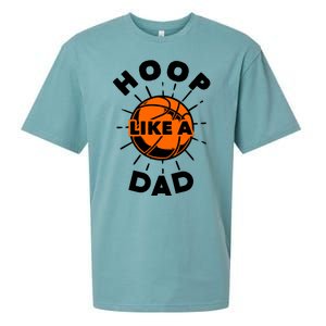 Basketball Hoop Like A Dad Sueded Cloud Jersey T-Shirt