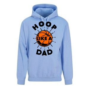 Basketball Hoop Like A Dad Unisex Surf Hoodie