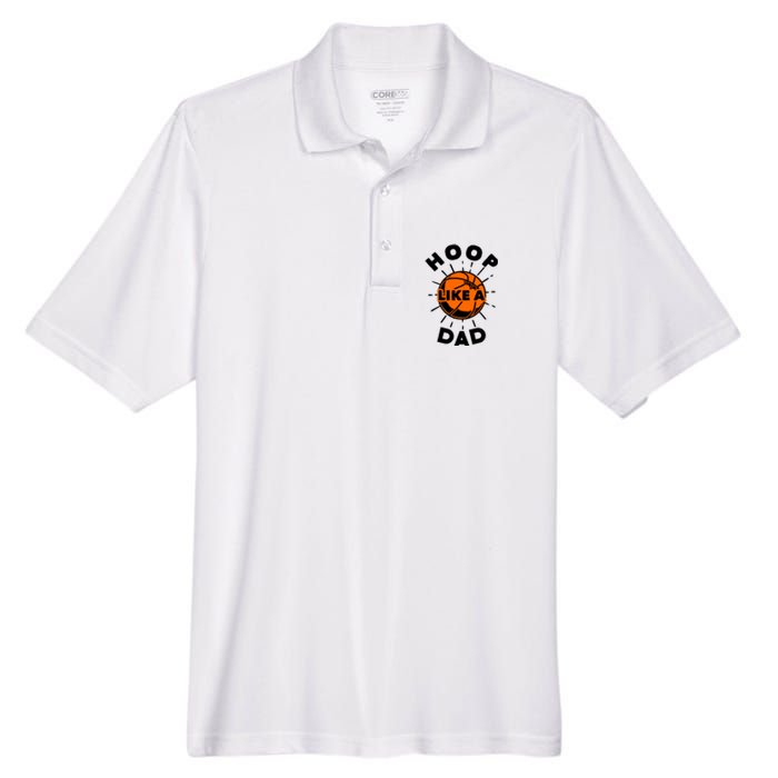 Basketball Hoop Like A Dad Men's Origin Performance Pique Polo